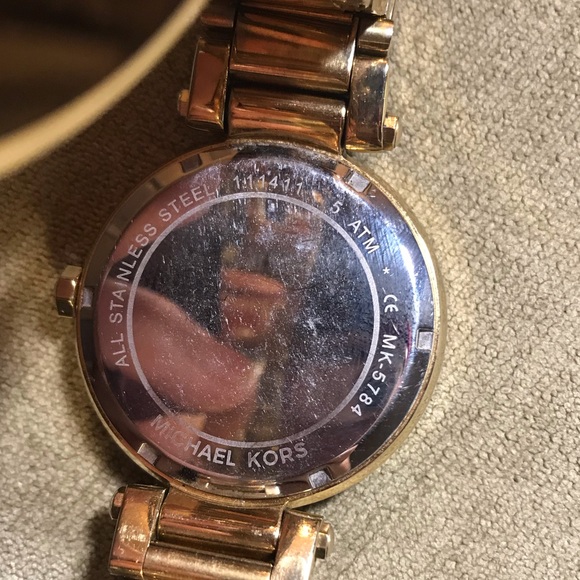 Michael Kors Gold Ladys Wristwatch (MK-5784) - Picture 6 of 6